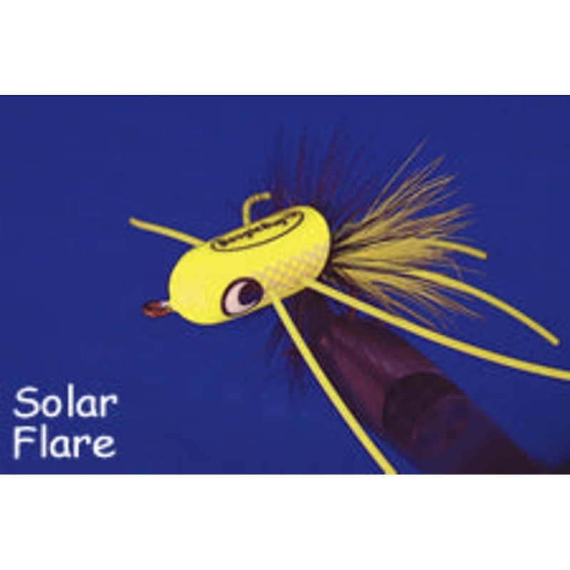 Booglebug Bullets #4|Solar Flare|Black Galxy|Mossy Green|Pearly White|Electric Damsel|Yella Fella