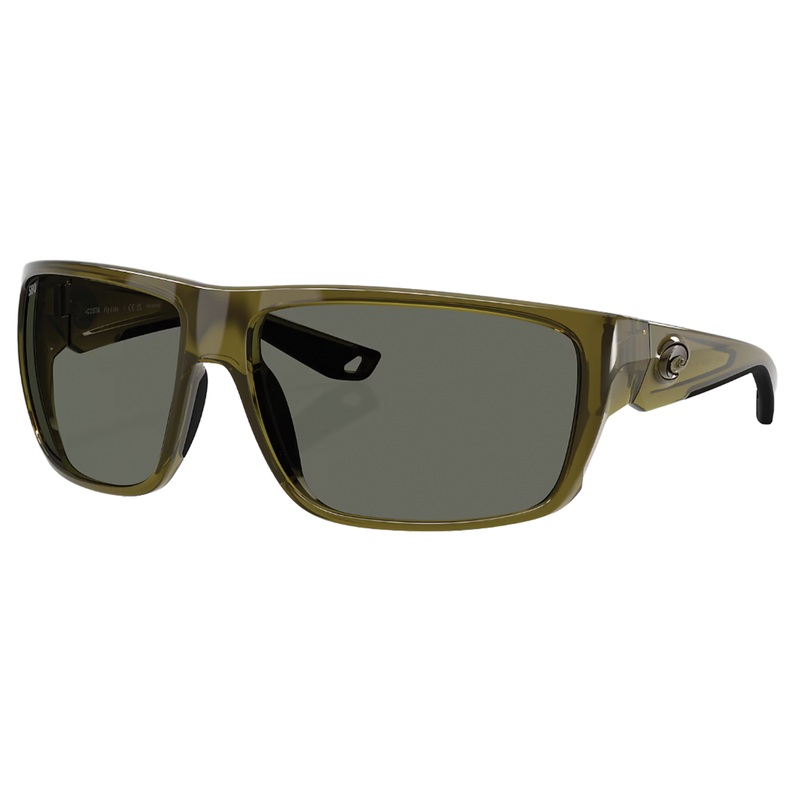 Costa Del Mar – Fly Line|Glass Lens (580G)|Seagrass Frame/Gray Mirror Lens|Matte Black Frame/Green Mirror Lens|Matte Black Frame/Sunrise Silver Mirror Lens
