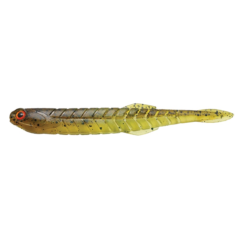 Issei Katakuchi Worm|4.5″ (7 Pack)|GP Chartreuse|Smelt