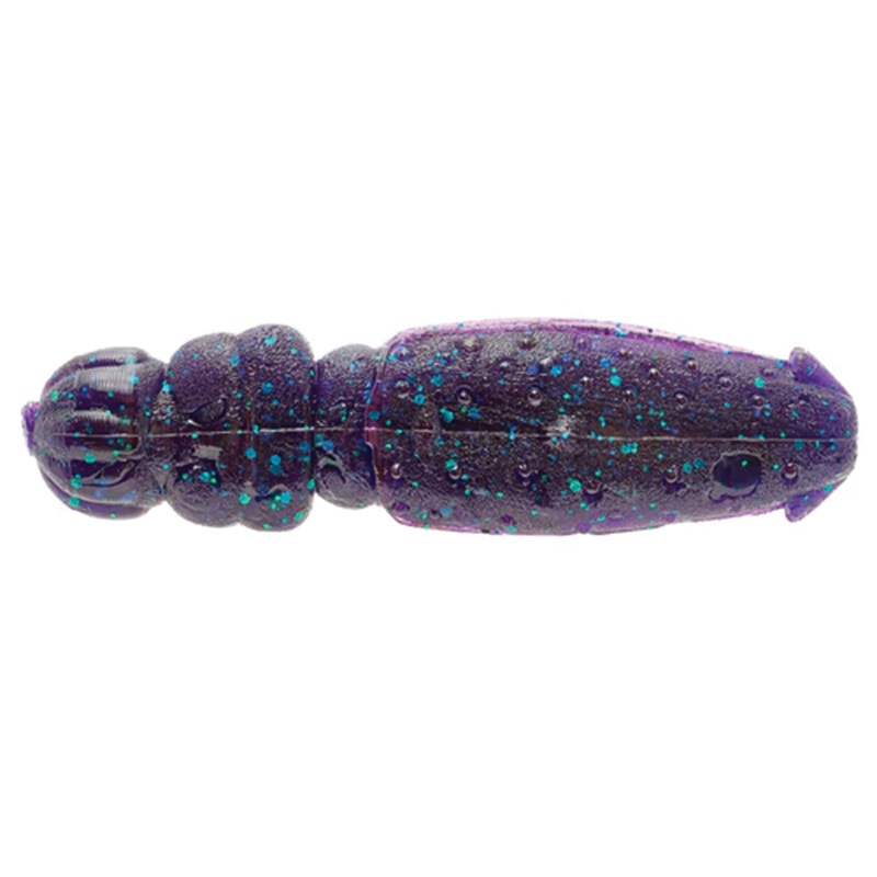 Nories Flip Dom 3|3″ (6 Pack)|Junebug|Light Green Pumpkin/Red & Green Flake|Amezari|Green Pumpkin Black Flake/Watermelon Red & Green Flake Back|Mud Shrimp|Light Green Pumpkin/Blue Flake|Dappi