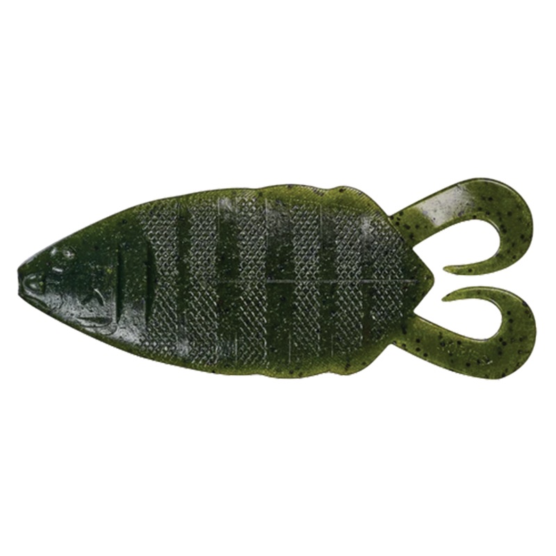 Nories Flip Kogill 3.6|3.6″ (5 Pack)|Watermelon Black Flake|Junebug|Solid Smoke|Black Emerald|Bluegill|Light Green Pumpkin/Red & Green Flake|Light Green Pumpkin/Blue Flake|Natural Gill|Blue Bluegill