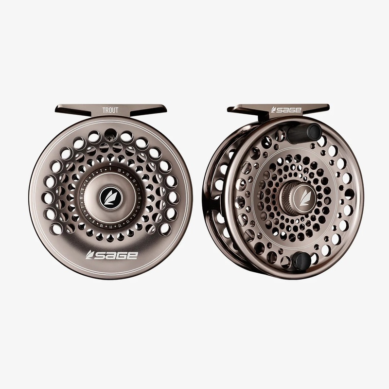 Sage Trout Series Fly Reel|2/3/4|4/5/6|6/7/8|Flint