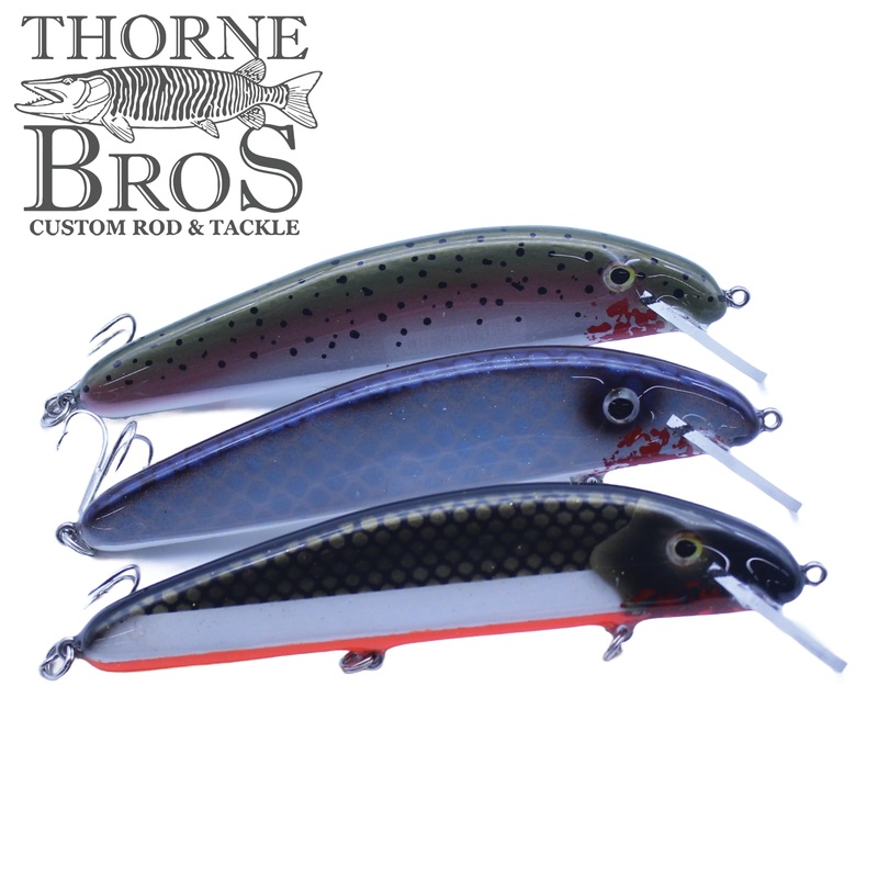 B&N Little Claw – 6.75|Hot Perch|Cisco|White Perch|White Zombie|Brown Walleye|Rainbow Trout|Finlander Cisco|Night Shiner|Brown Perch|Halo Orange Belly Shimmer