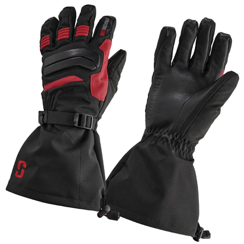 Striker Defender Gloves|Small|Medium|Large|XL|2XL|3XL|Black/Red