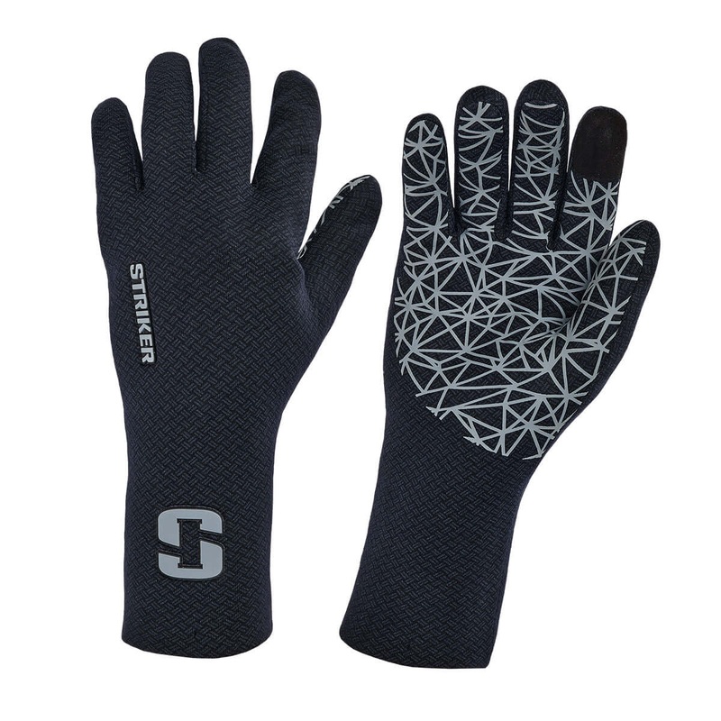 Striker Stealth Glove|XS|Small|Medium|Large|XL|2XL|3XL|Black/Gray|Stryk Transition