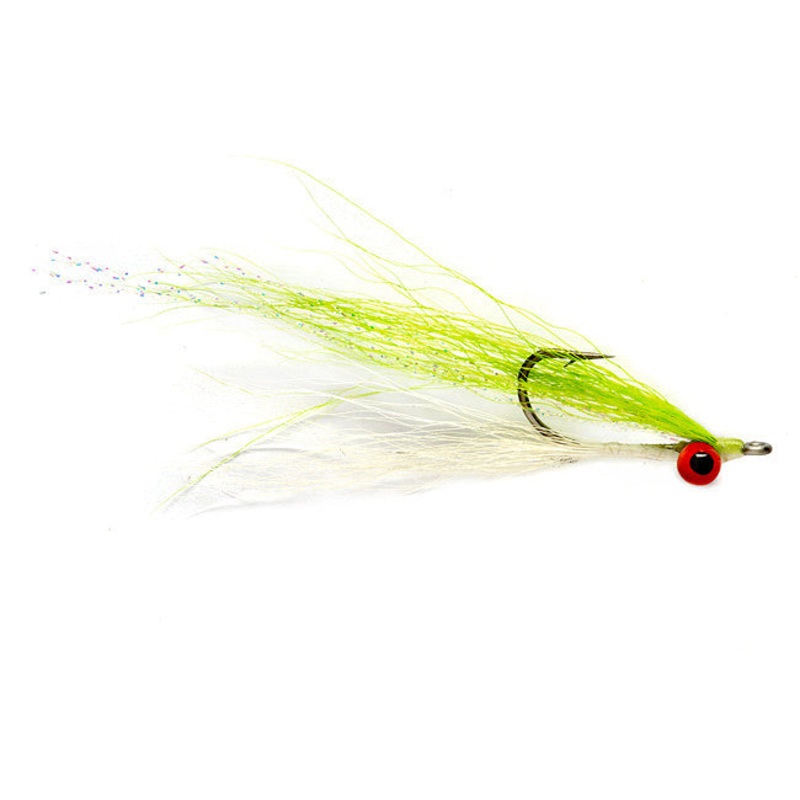 Clouser Minnow|Chartreuse/White|Silver Shiner|Olive/White|Sculpin (Brown/Orange)|Golden Shiner|Baby Walleye|Baby Smallmouth|Black|White