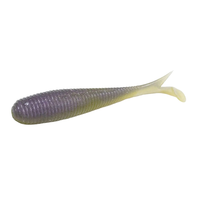 DRT Cramp Shad 4.5 FAT|4.5″ FAT (5 Pack)|Purple Winnie|Spectrum