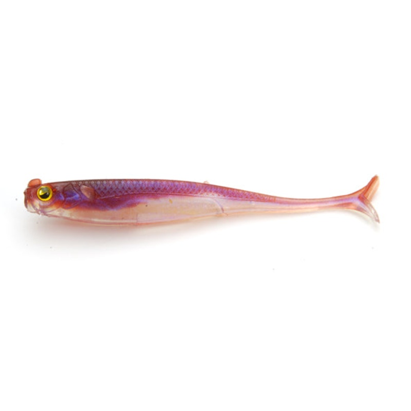 Raid Little Sweeper (JDM)|2.5″ (8 Pack)|Pearl Wakasagi|The Bait (Fish Skin)