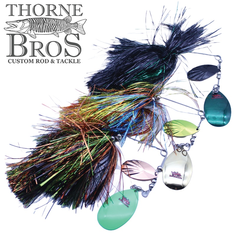 Blue Water Baits Gong Show 10|Black|Green Bay Perch|Green Bay Special|Backwater Bullhead|Dark Walleye|Hulk Hogan|Lemon Tail|Bay Perch|Crown Royal|Sunset Walleye|White Tail Walleye|Bluegill