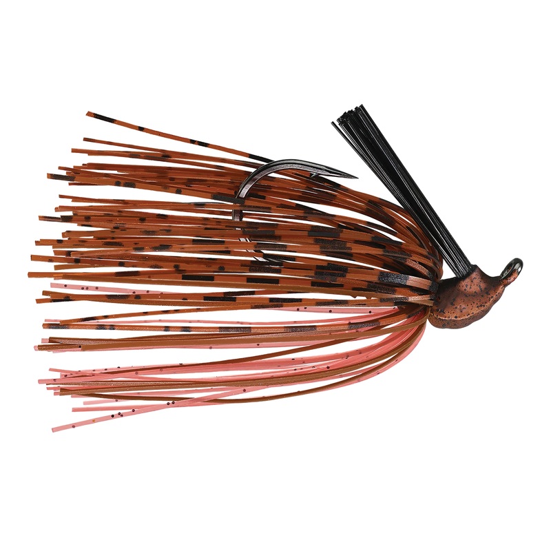 Caperlan RB Jig|1/4oz. (7g)|Natural Craw|Green Pumpkin|Black|Black Blue