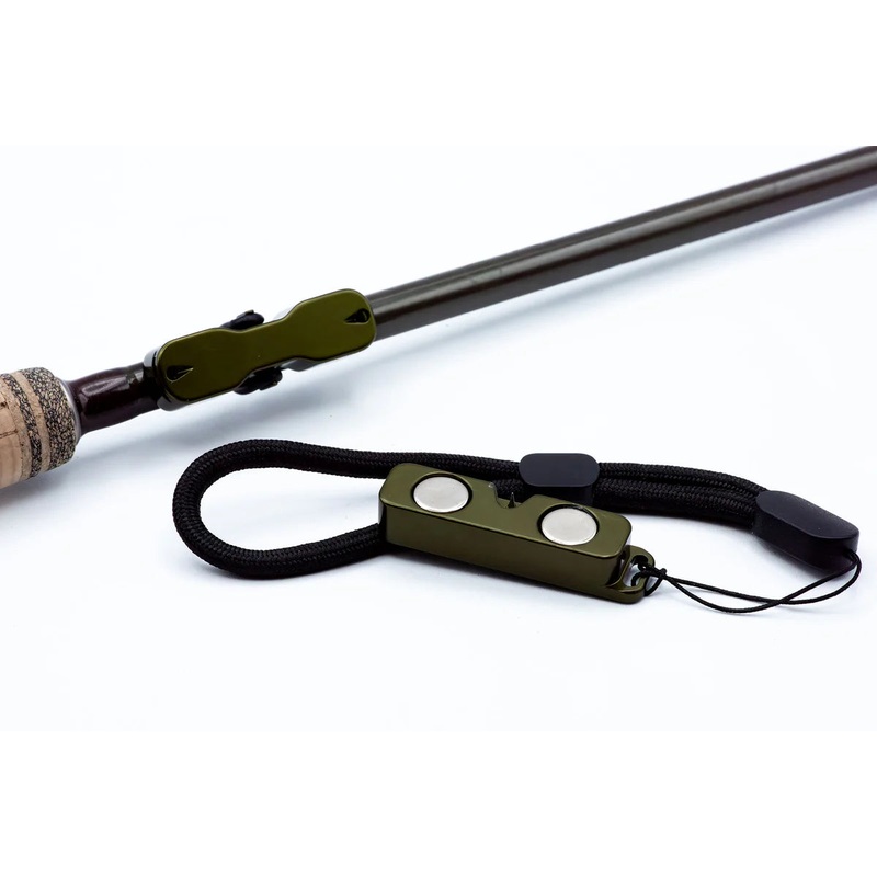 Cling Mag Grab Rod Rack|Deep Green|Black