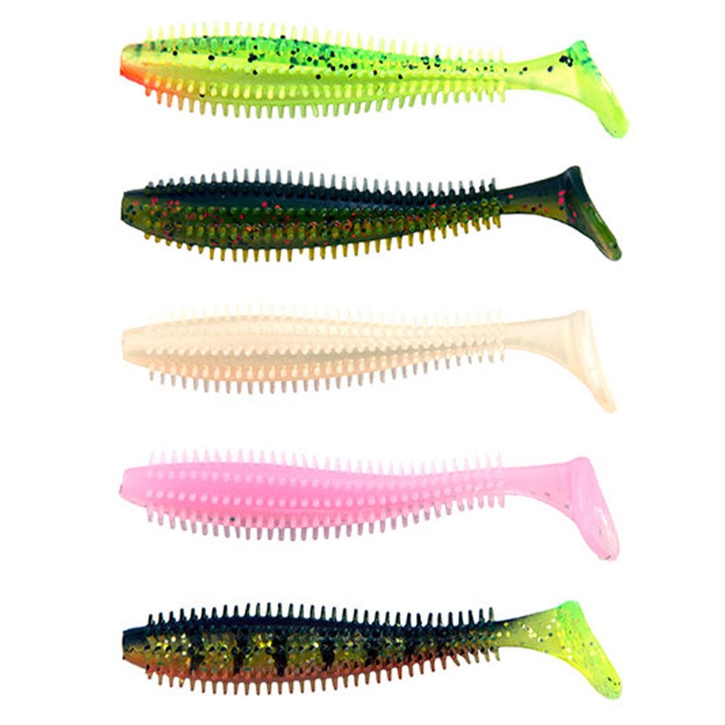 Spikey Shad UV Mixed Colour Pack
