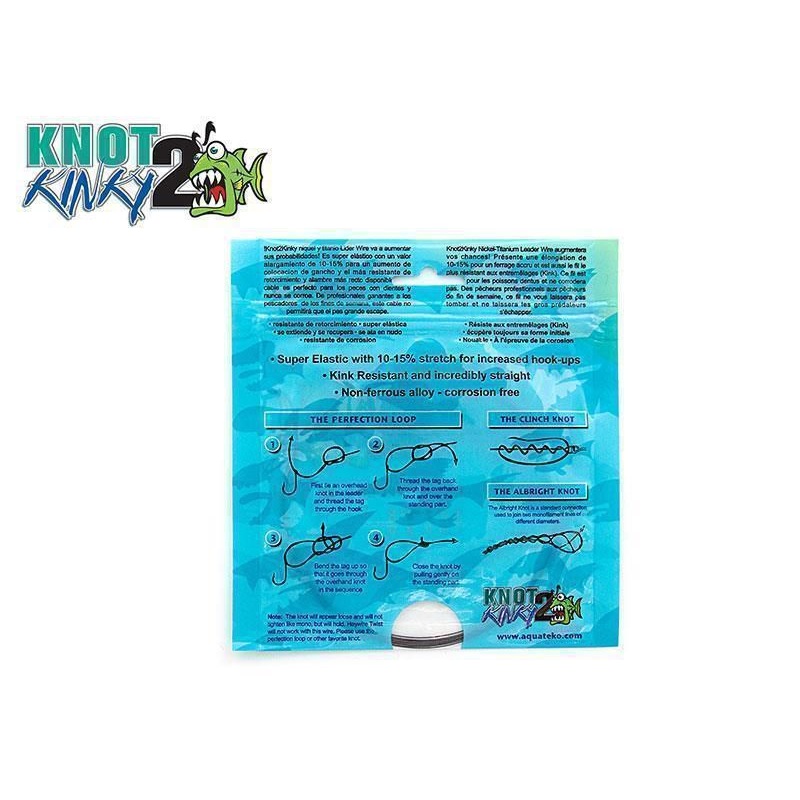 Knot 2 Kinky 1×7 Nickel-Titanium Leader / 3 m