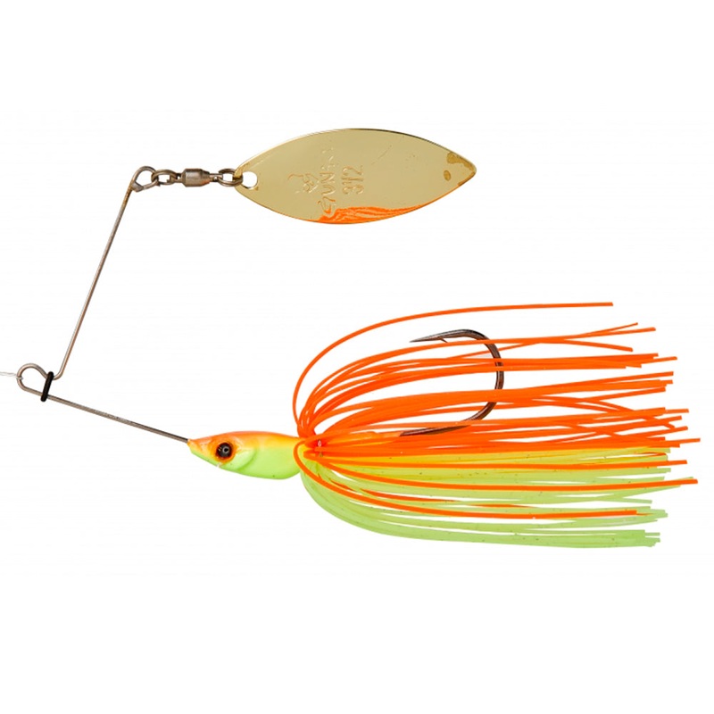Spinnaker / Spinnerbait|7.0 g / 1/4 oz|14.0 g / 1/2 oz|21.0 g / 3/4 oz|Fire Tiger|Perch|Red Head|Electric Pike|Black Chicken|Champagne