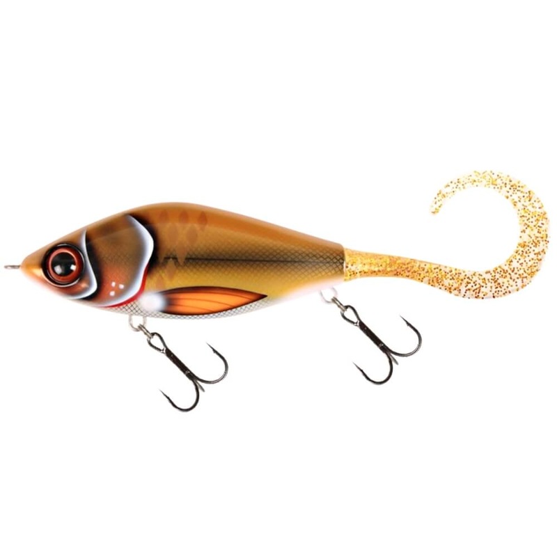 Guppie DS 9 cm / 35 g|Bemidji Blonde – Gold Glitter|Blue Heaven – Pearl White|Bully – Gold Glitter|Candy Corn – Mossgreen Glitter|Copper Carp – Motoroil Glitter|Glitter Pike – Green / Gold glitter|Golden Perch – Gold / Gold glitter|Midnight Shiner – Pearl