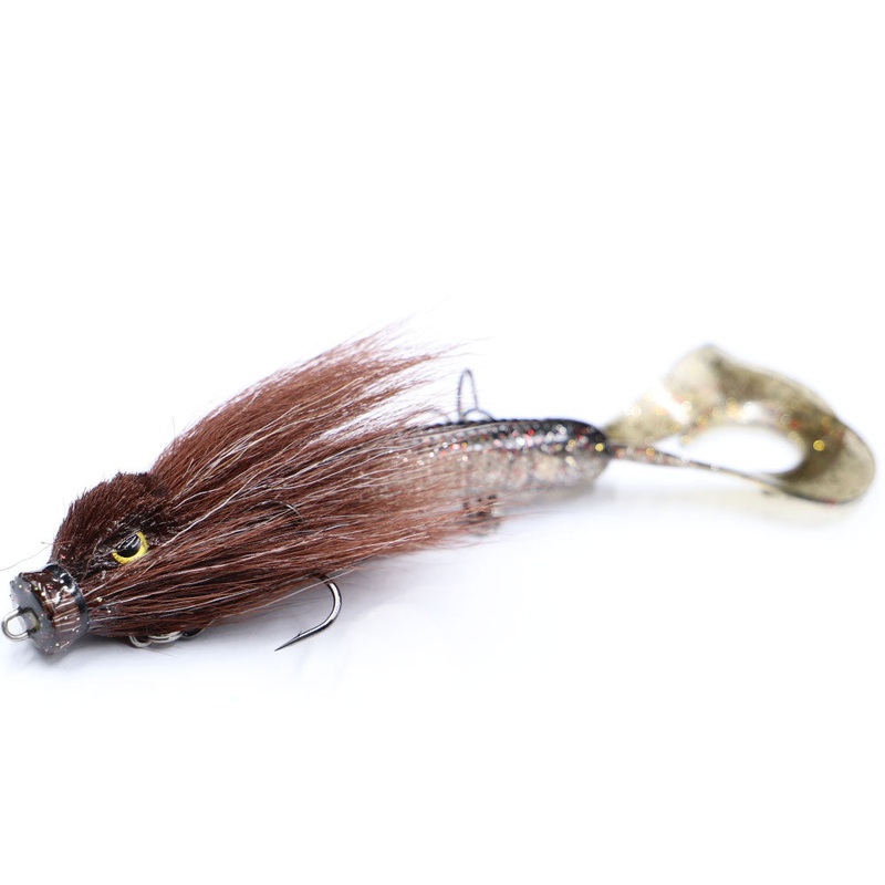 Miuras Mouse Mini 20 cm|Baby Brown|Baitfish|Derg Whisper|Dracoula|Firebird|Firetiger|Hot Banana|Ice Cream|Pink Panther|Purple Rave (H&B Edition)|Spotted Bullhead|Sunset|The Swede|White Christmas|Yellow Fever