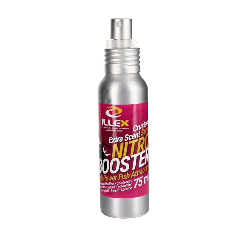 Nitro Booster Lockstoff Spray|Crustace|Garlic|Anis|Crawfish|Sardine|Worm|Shrimp|Squid / Krill
