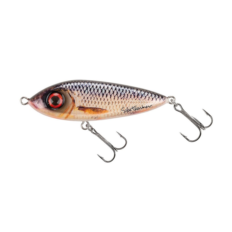 Svartzonker McSnack 9 cm|Real Perch SVZ|Real Roach SVZ|Firetiger SVZ|Burbot Motoroil|Red Sucker|Glow Shad|Glitter Blue Silver SVZ|Golden Minnow Color SVZ|Fire Bass|Evelina FL Perch SVZ