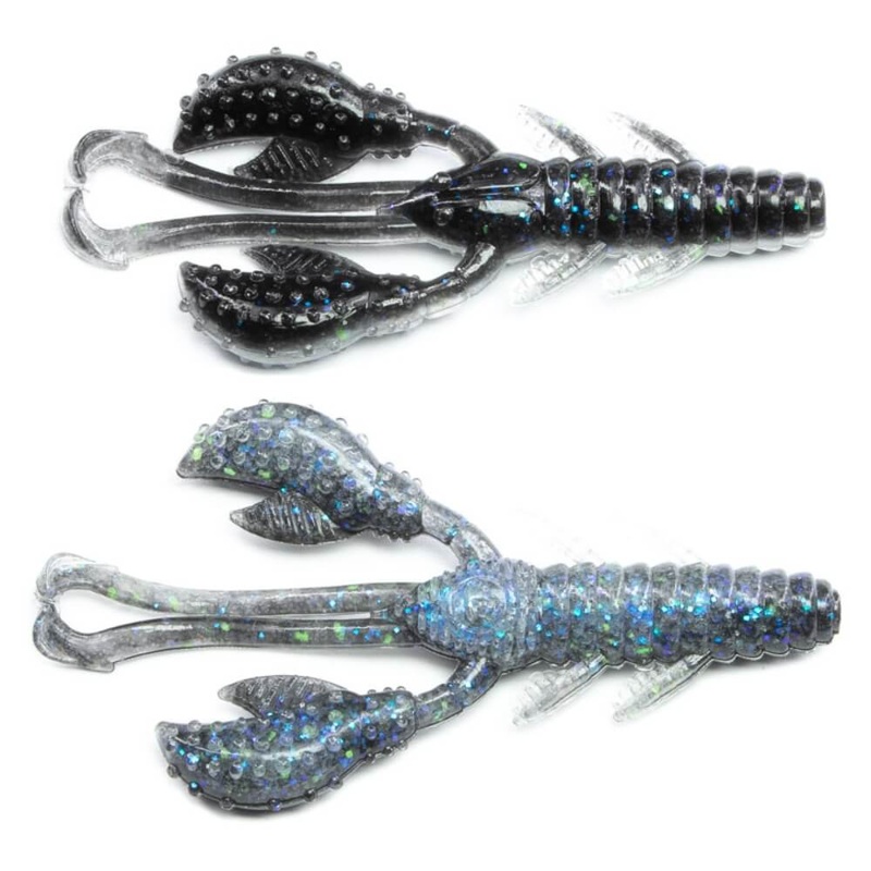 Mighty Mama2,8 (7,1 cm)|Black Shiner (Secret)|Cinnamon Blue Back|Dark Red|Green Pumpkin|Green Pumpkin Blossom UV|Green Pumpkin Chartreuse UV|Madame Craw|Motoroil Gold UV|Purple Chartreuse UV