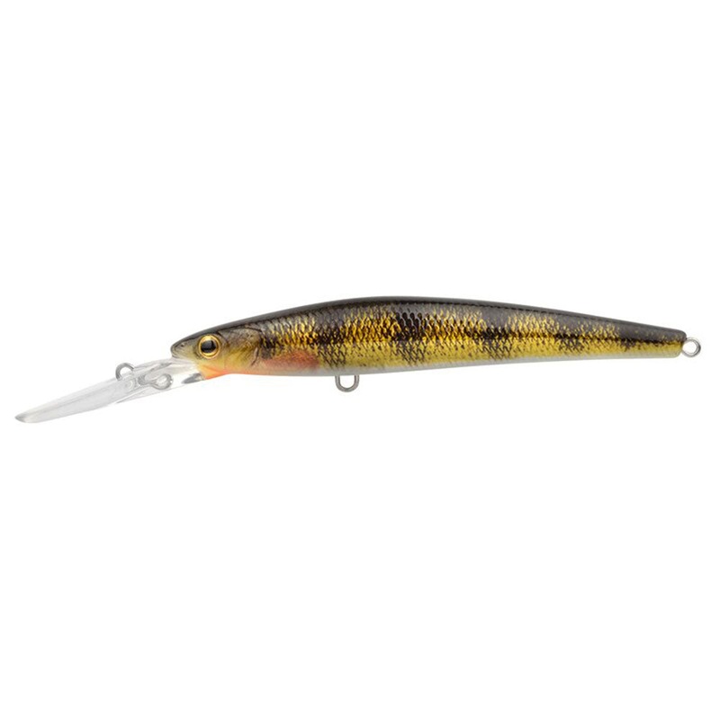 Ikiru Jerk 120 LL|Perch|Zander|Chartreuse Back