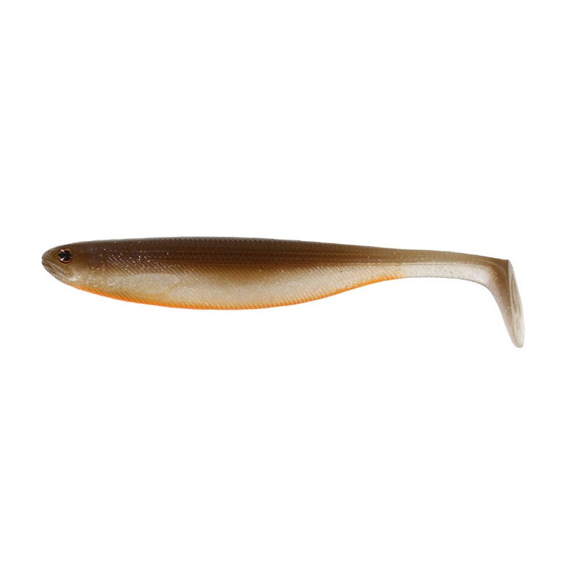 ShadTeez Slim 5 cm (1 Stck)|Bass Hunter|Dirty Harbor|Motoroil Gold|Slime Curd|Transparent Deal
