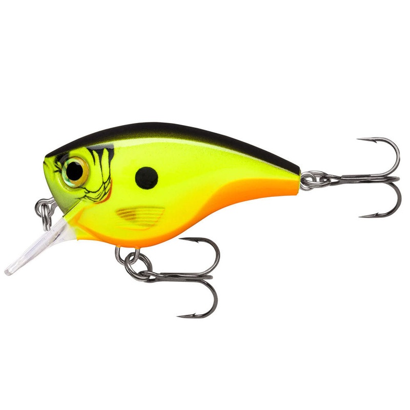 BX Brat 6′ Depth / 5 cm|Chartreuse Shad|Delta|Haymaker|Silver