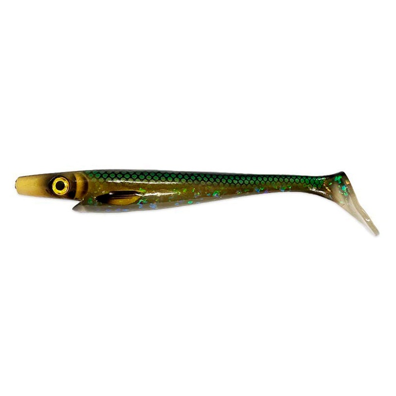 Giant Pig Shad 10 (26 cm)|Burbot|Emerald Herring|Golden Eye|Midnight Shiner|Motoroil Ronin|Royal Perch|Sucker Punsch|The Decoy|The Phantom|The Punk Fun|The Smurf