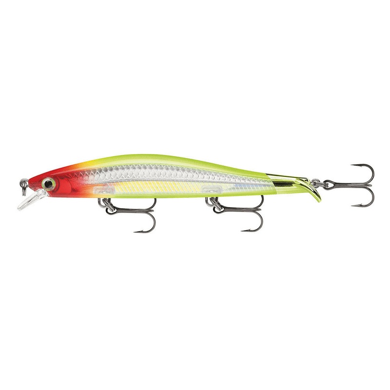 Ripstop 12 cm|Clown|Halloween|Live Roach|Silver|Yellow Perch