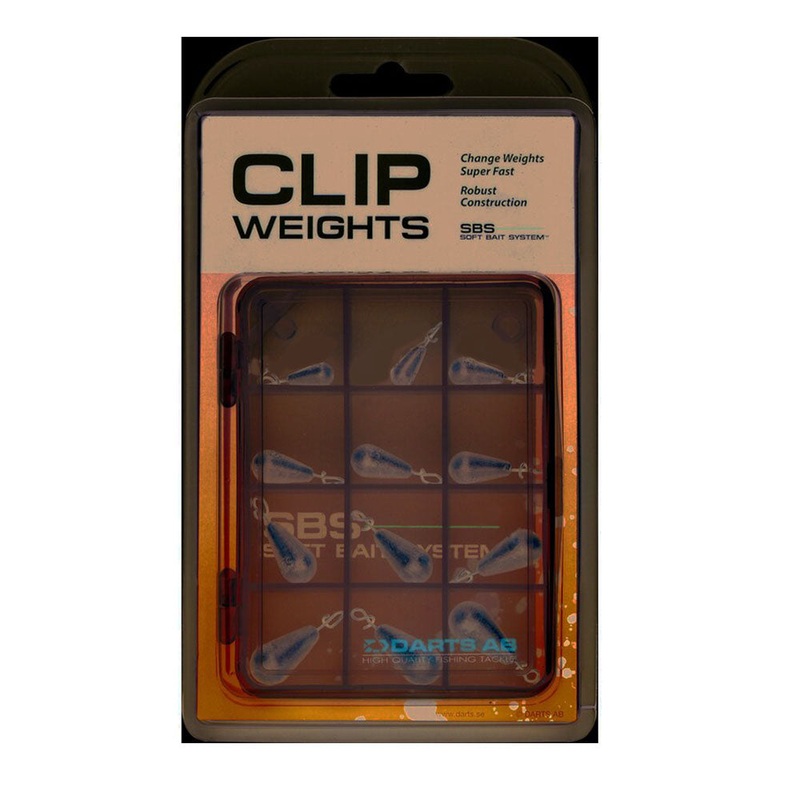 SBS Tungsten Clip Weights Box