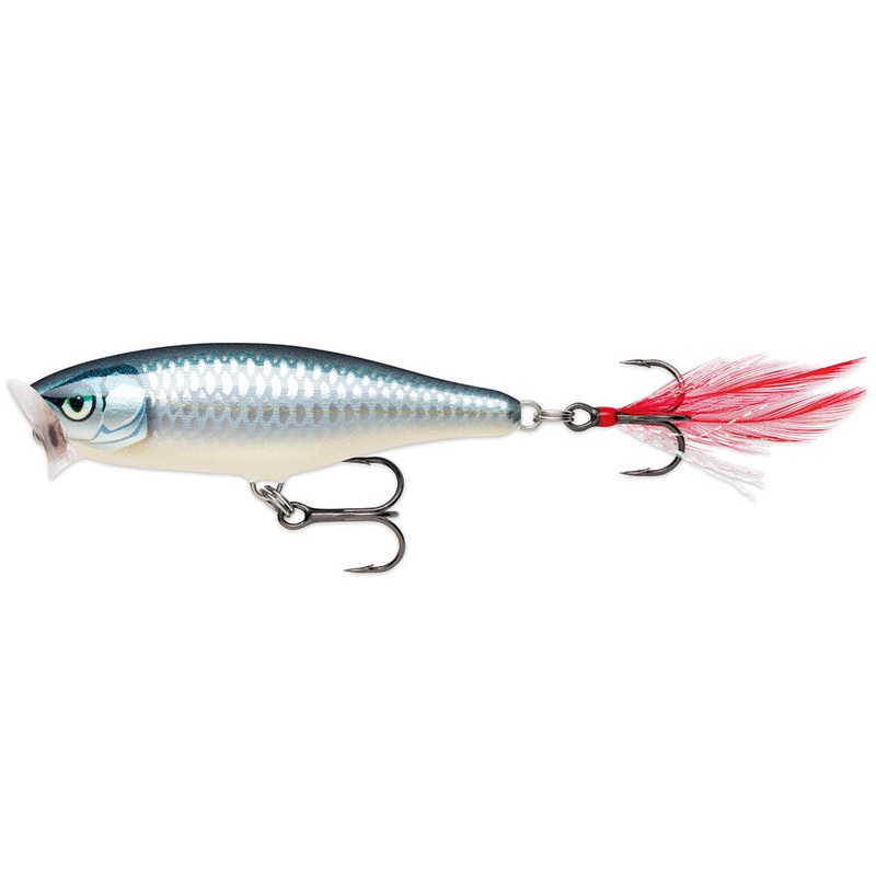 Skitter Pop 7 cm|Baby Aspius|Bleak|Chrome|Firetiger|Frog|Live Field Mouse|Orange Frog|Striped Grey Shiner|Striped Hot Blue