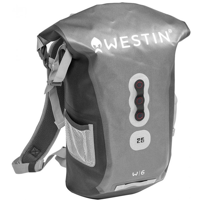 W6 Roll-Top Backpack Silver/ Grey / 25 L
