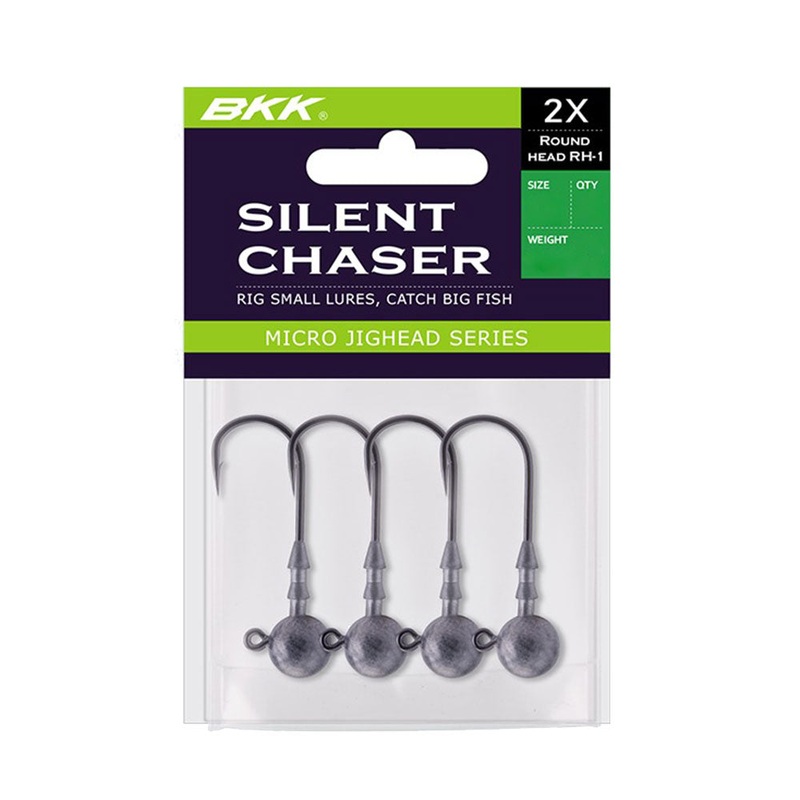 Round Head Silent Chaser Micro Jighead Series 3/0