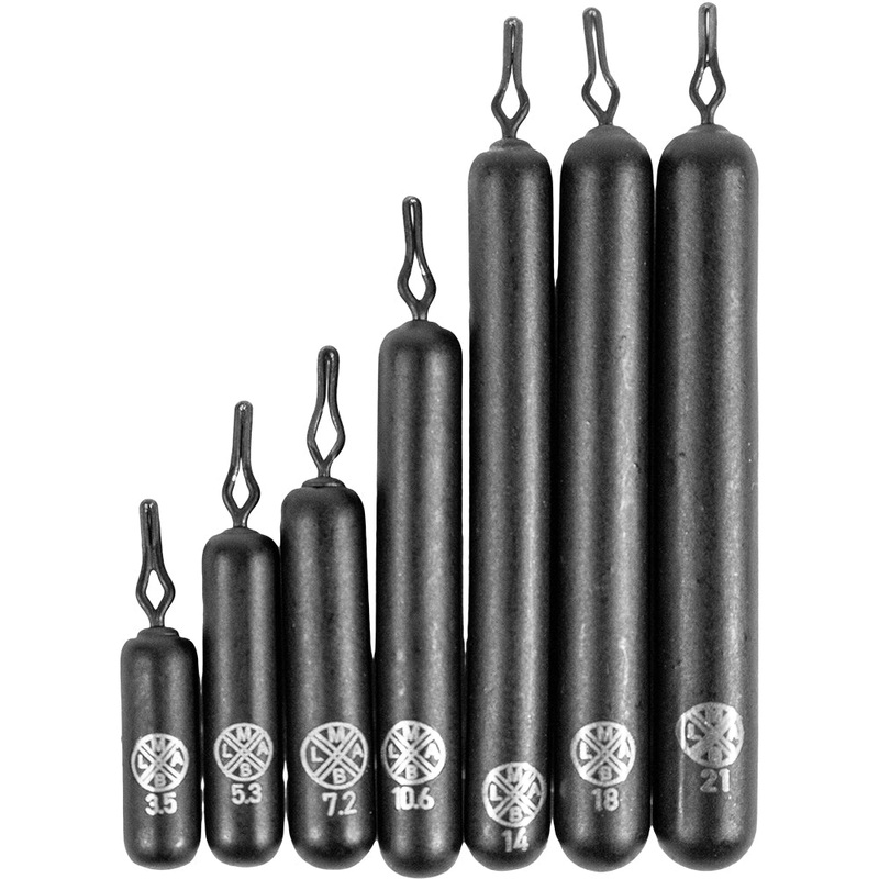 Tungsten Drop Shot Stick|Matt Black|3.5 g|5.3 g|7.2 g|10.6 g|14.0 g|18.0 g|21.0 g