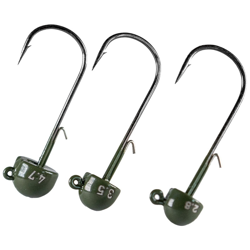 Tungsten Ned Jig|1|1/0|2/0|Green Pumpkin|2.8 g|3.5 g|4.7 g