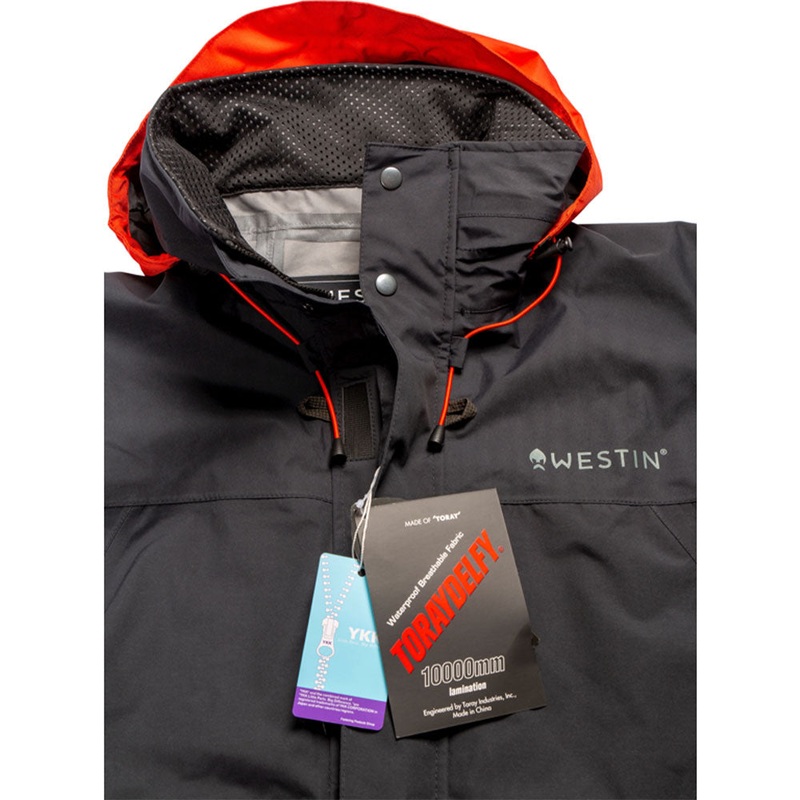 W6 Rain Jacket (Steel Black)|XL|S|M|L|XXL|XXXL