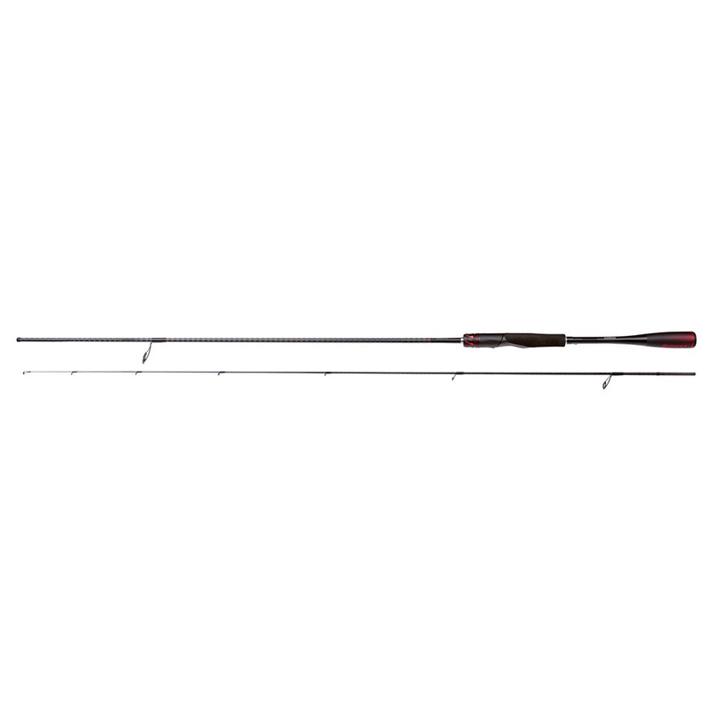 Zodias Spinning Solid Tip|70XUL / 213 cm / 0.5-5 g / zweigeteilt|74L / 226 cm / 2.5-11 g / zweigeteilt|74ML / 226 cm / 3.5-14 g / zweigeteilt|80UL / 244 cm / 1.5-7 g / zweigeteilt|80ML / 244 cm / 3.5-14 g / zweigeteilt|82M / 250 cm / 4.5-21 g / zweigeteilt