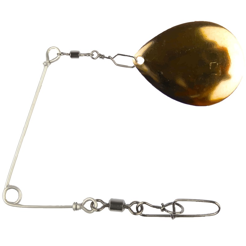 SBS Spinner Rig Pike|Colorado|Willow|Gold|Silver