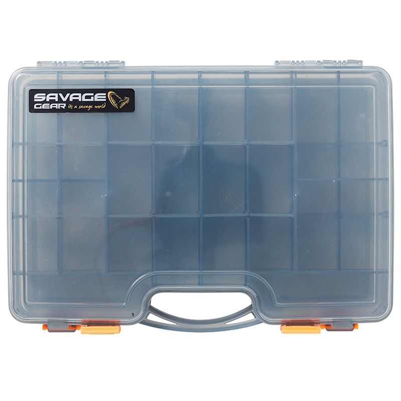 Lure Box 2 Sided / Smoke|Large / 29.5×20.5×6.2 cm|Long / 20.5×17.0x4.8 cm|Short / 20.5×17.0x4.8 cm