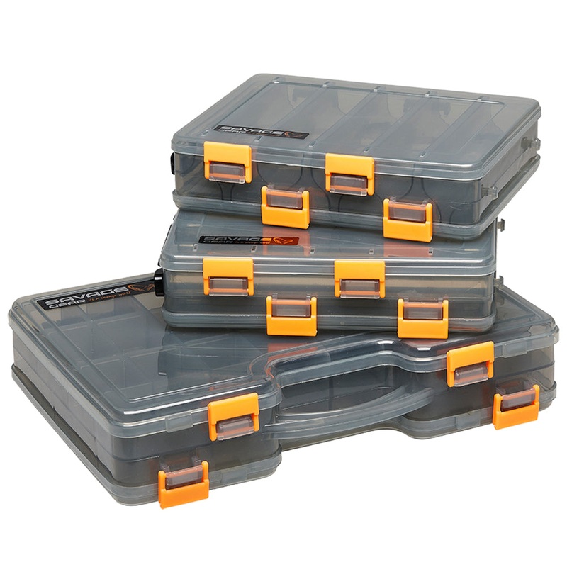 Lure Box 2 Sided / Smoke|Large / 29.5×20.5×6.2 cm|Long / 20.5×17.0x4.8 cm|Short / 20.5×17.0x4.8 cm