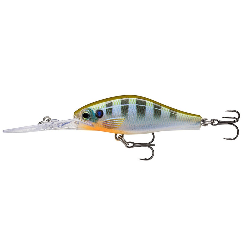 Shadow Rap Jack Deep|5 cm|7 cm|Albino Shiner|Blue Gill|Perch|Glass Ghost|Silver Fluorescent Chartreuse UV|Matte Black UV|Halloween|Live Roach