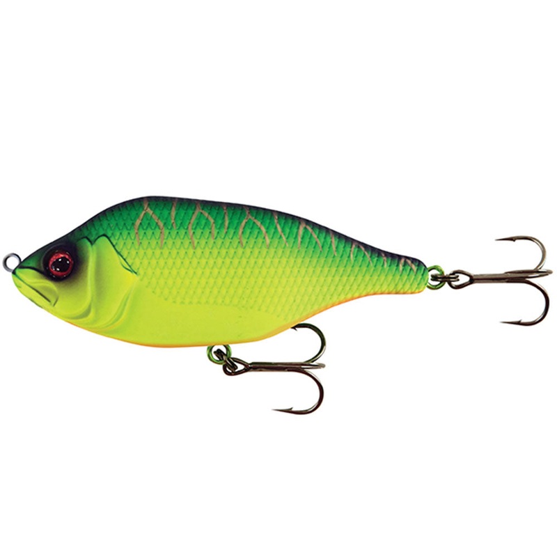 Hitcher Twitch & Jerk Lipless|8 cm|UV Original Perch|UV Fire Tiger|UV Silver Baitfish|UV Gold Head|UV Cool Herring|UV Striped Shiner|UV Sun Tiger|UV Real Shiner