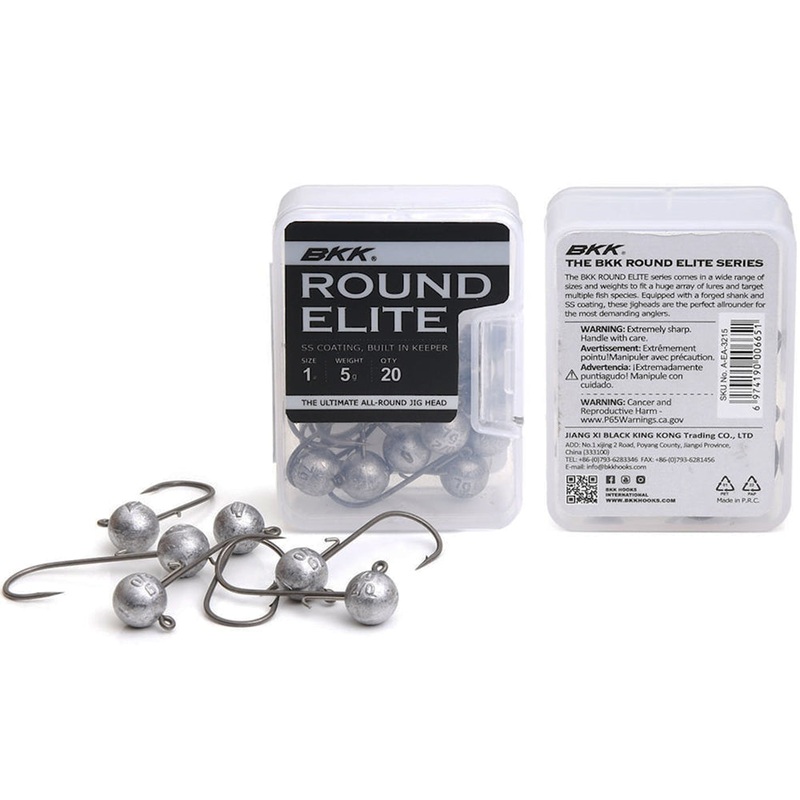Round Elite Classic Bait Keeper / Jighaken (20 Stck)