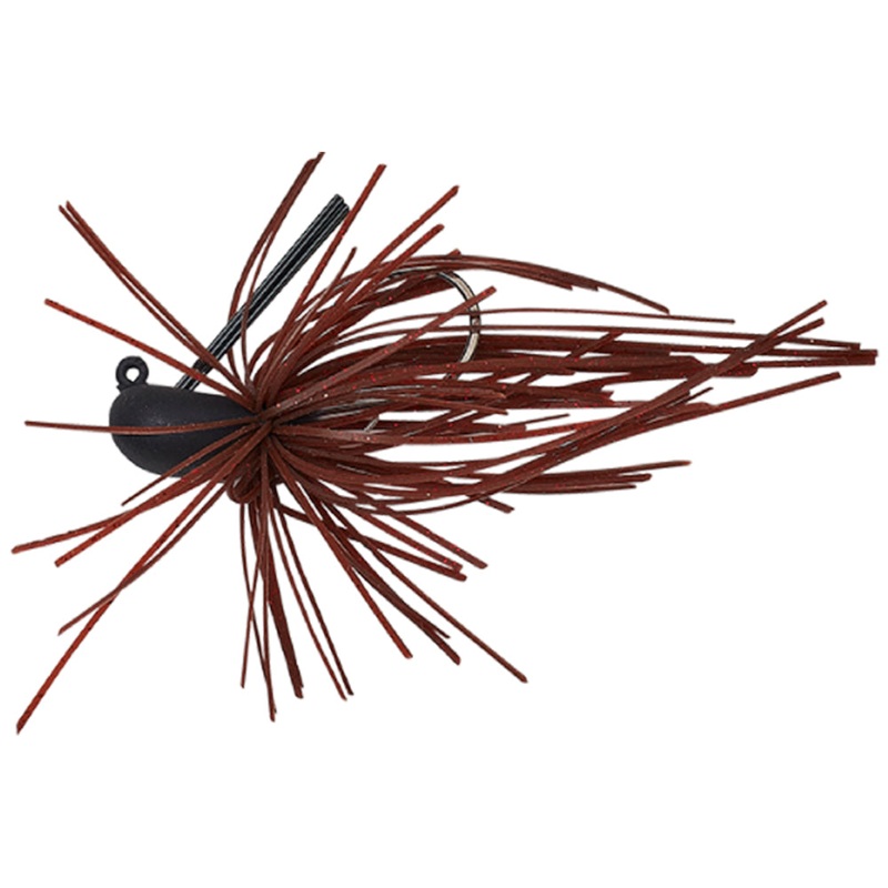 Skirt Flirt Jig 6 cm / #2|4.0 g|Black Red|Cola|White Pearl
