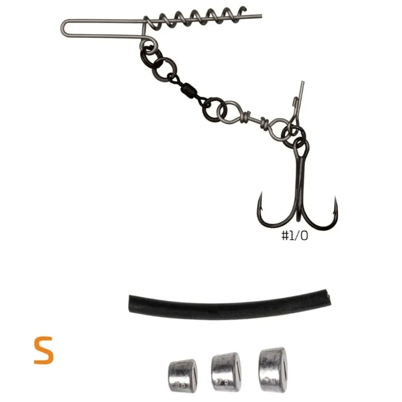 Softbait System + Screw Set|S|M|L