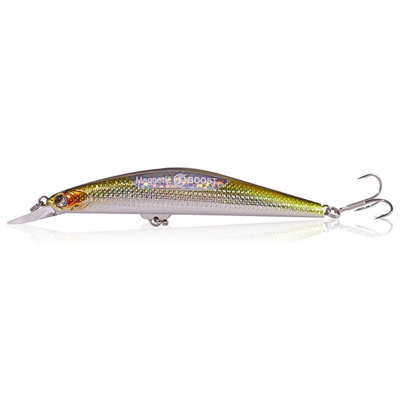 E9S 9 cm / 11,5 g|Aurora Roach|Crystal Gold Mirror|Crystal Wakasagi|Glitter Ghost Minnow|Green Shad|Mat Ayu|RG Wakasagi