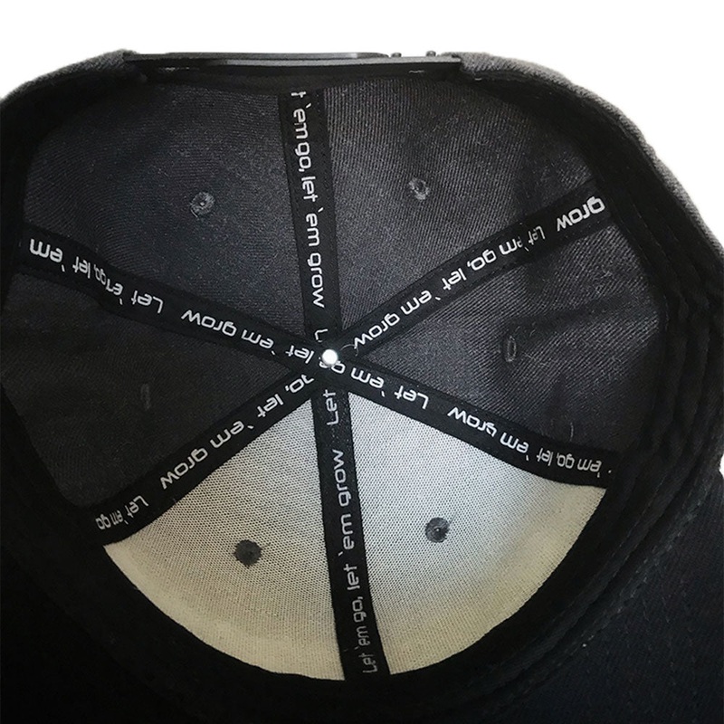 Snapback Cap let ’em go, let ’em grow