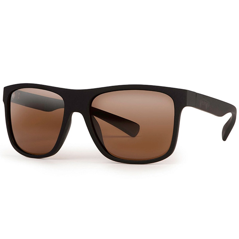 Avius Wraps Eyewear|Rubberised Black / Brown