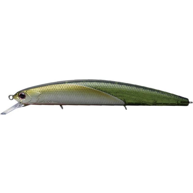 Rudra 130 SP Jerkbait|BS Kozakana|Crystal Blue Shiner|Crystal Gold|Ghost Minnow|Ghost Pearl|Mat Tiger|Metal Oikawa|Real Baby Pike|Real Perch