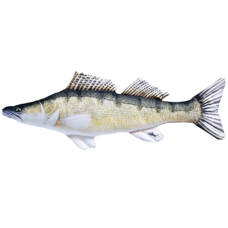 Fischkissen Zander|110 cm|50 cm|77 cm