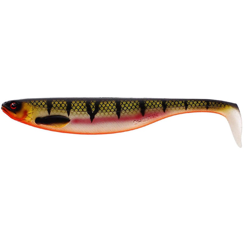 ShadTeez Slim V2 (1 Stck)|22 cm / 53 g|27 cm / 99 g|Bling Perch|Glow Ghost Hunter|Gold Rush|Headlight|Motoroil Blood|Motoroil Burbot|Redlight|Tiger Perch